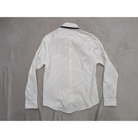 Cactus Man Size Medium Ricky Singh White Button Down Shirt Long Sleeve - Picture 2 of 4